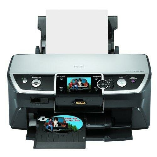 Цветной принтер Epson Stylus Photo R380 с перезаправляемыми картриджами