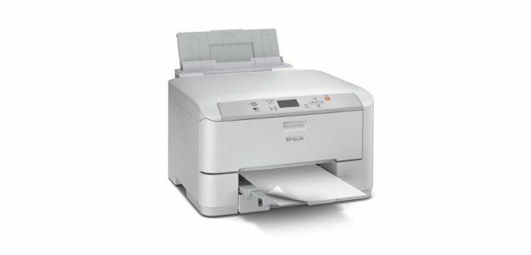 Цветной принтер Epson WorkForce Pro WF-5110DW с перезаправляемыми картриджами