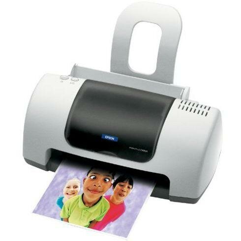 Цветной принтер Epson Stylus C40 с перезаправляемыми картриджами