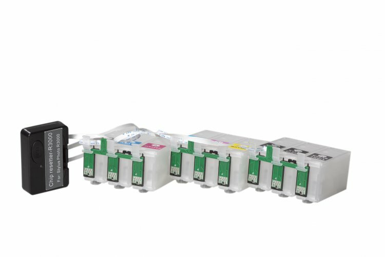 Цветной принтер Epson Stylus Photo R3000 с перезаправляемыми картриджами (Рус)