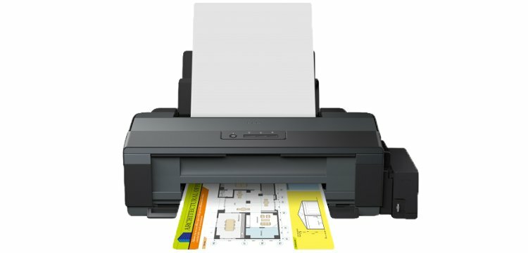 Принтер Epson L1300 с оригинальной СНПЧ и чернилами INKSYSTEM